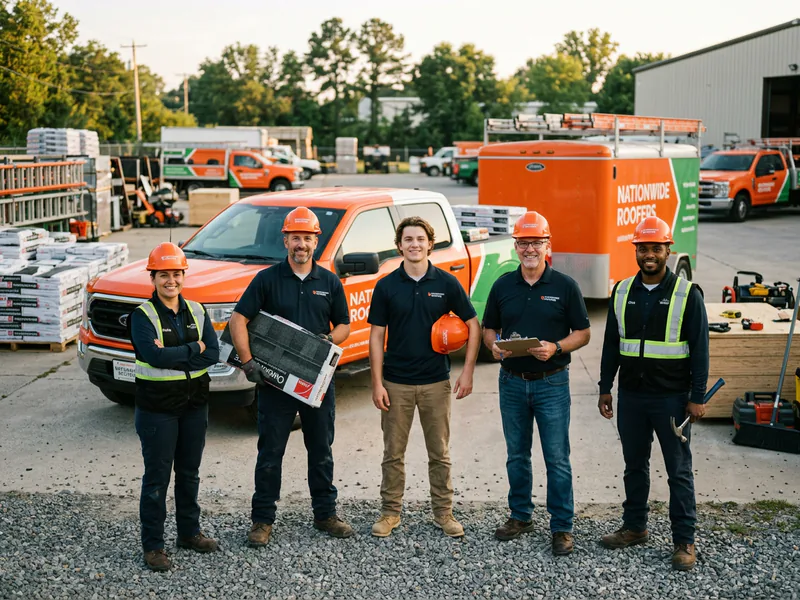 Natiowide Roofers - roof installation in Morehead City near me